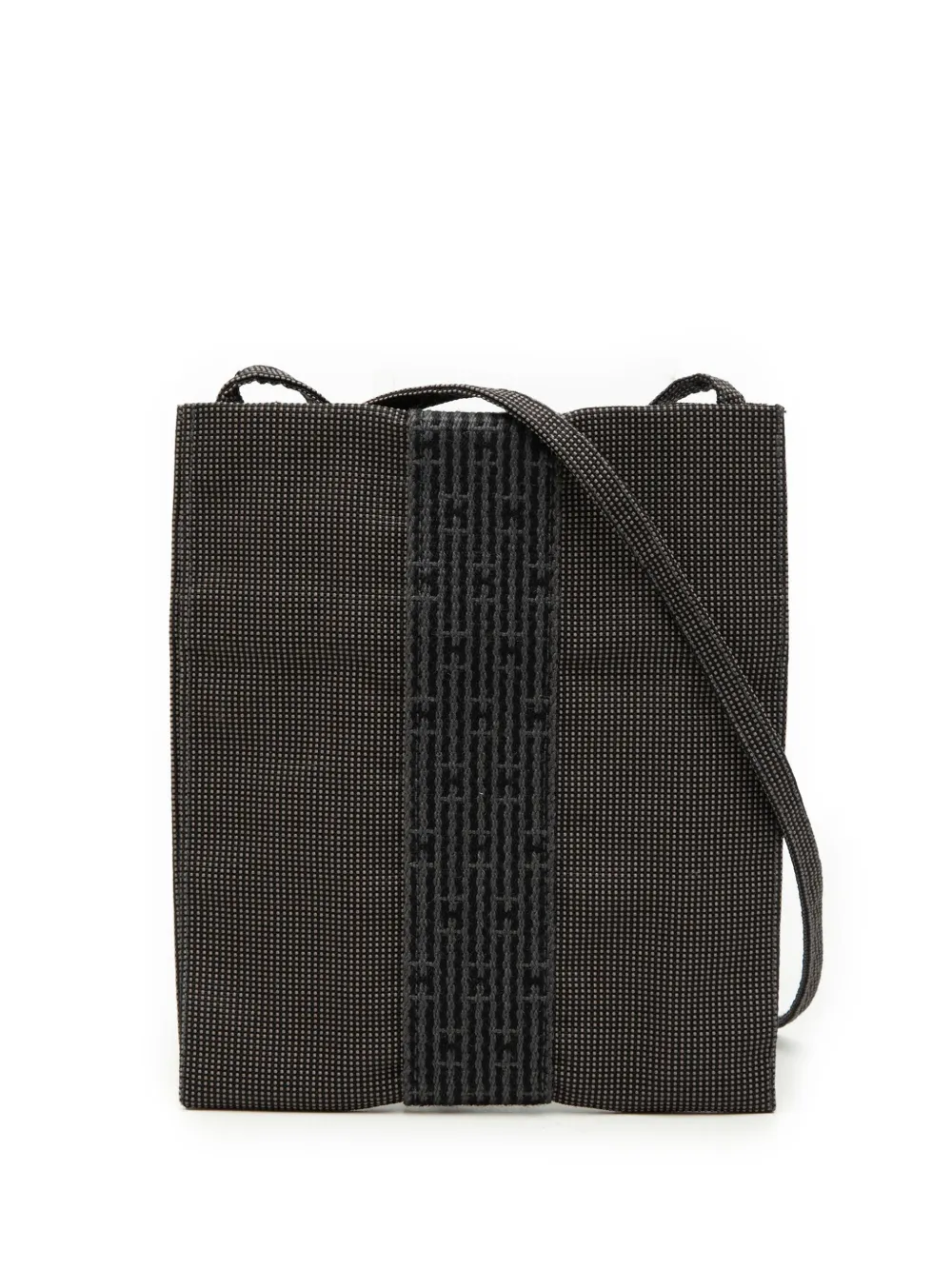 Hermès Pre-Owned 1990-2010 Canvas Herline Pochette crossbody bag - Grigio