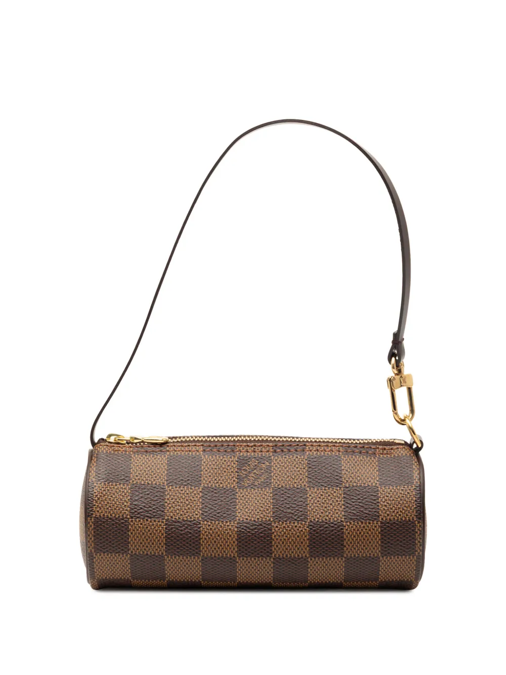 Louis Vuitton Pre-Owned 1990-2010 Damier Ebene Papillon Pochette handbag - Marrone