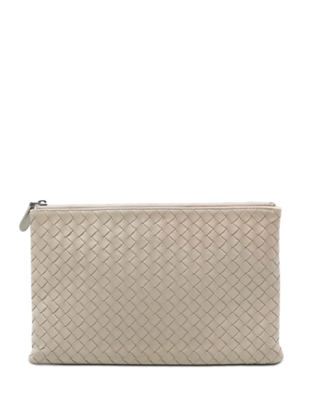 Bottega Veneta Pre-Owned 2012-2026 Nappa Intrecciato clutch bag - Toni neutri