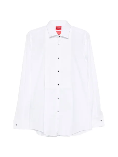 HUGO pleated-front shirt