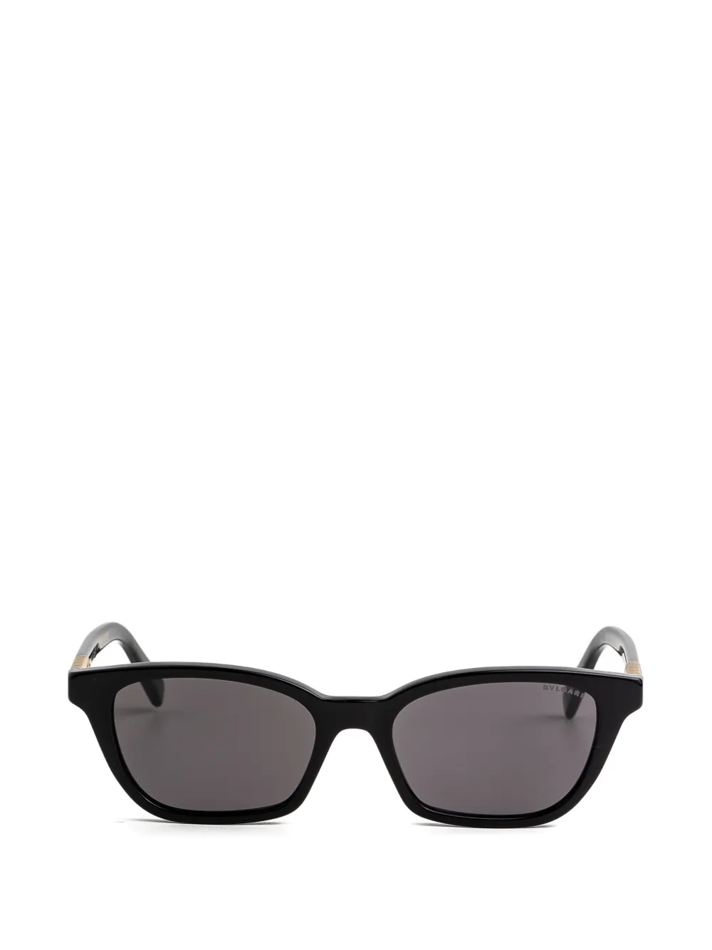Bvlgari rectangle-frame sunglasses - Schwarz