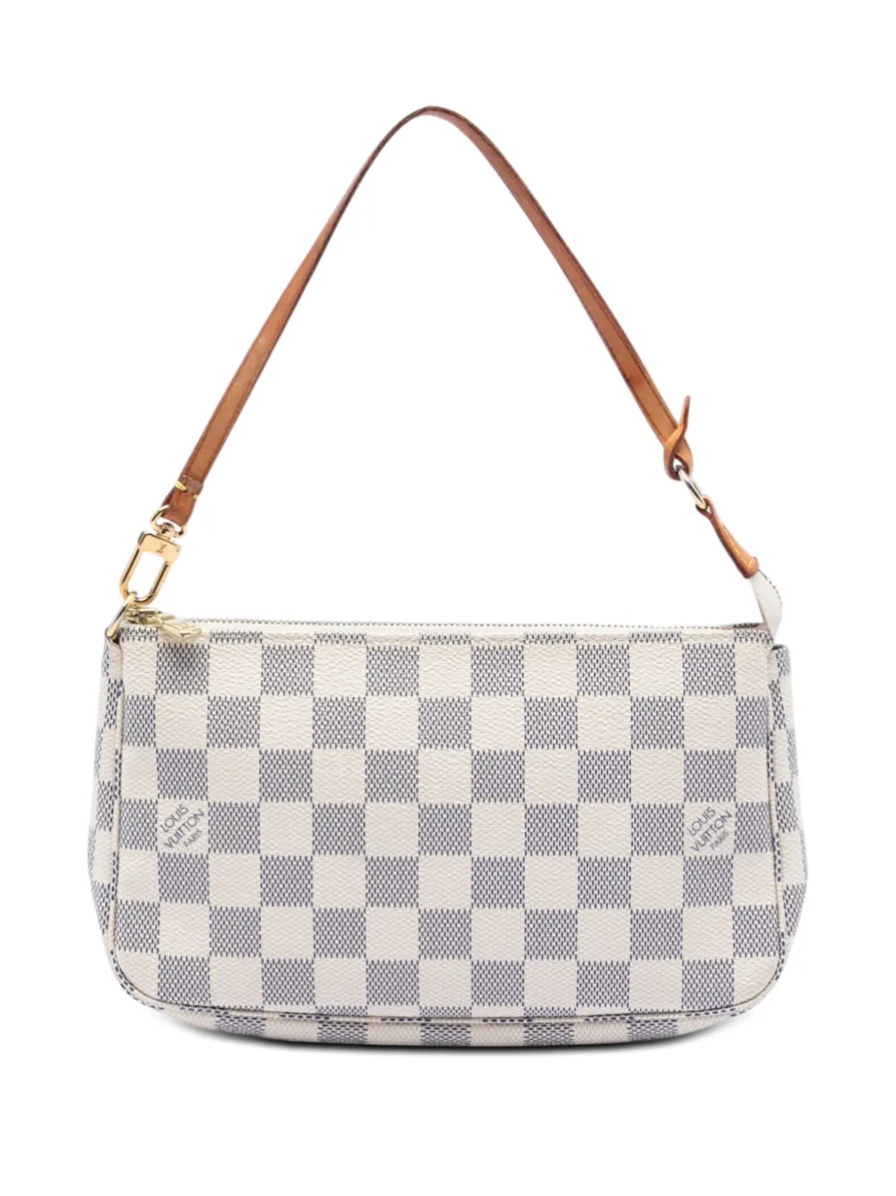 Louis Vuitton Pre-Owned 2009 Damier Azur Pochette Accessoires shoulder bag - Bianco