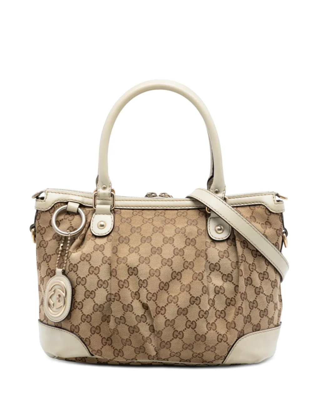 Gucci Pre-Owned 2000-2015 GG Canvas Sukey satchel - Neutrals