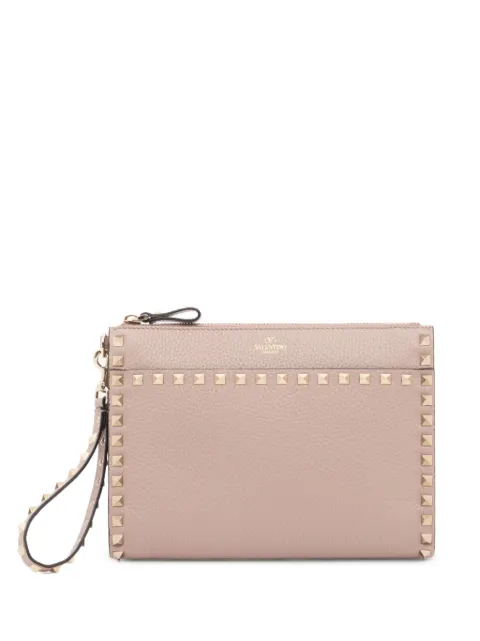 Valentino Garavani Rockstud pouch in grainy calfskin