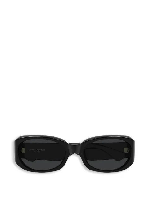 Saint Laurent Eyewear 타원형 프레임 선글라스