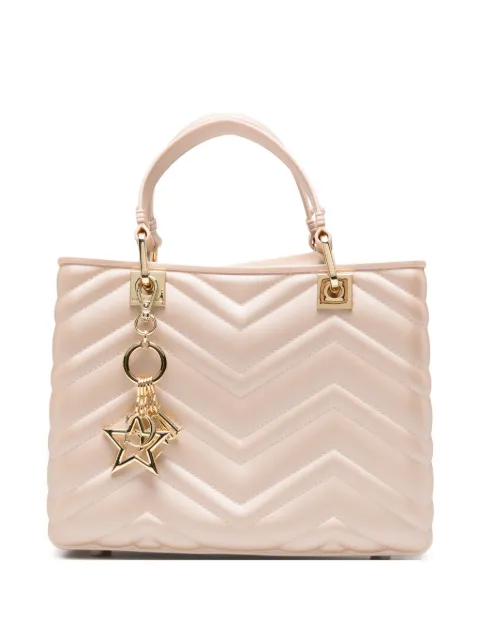 Marc Ellis Krissy chevron-effect tote bag