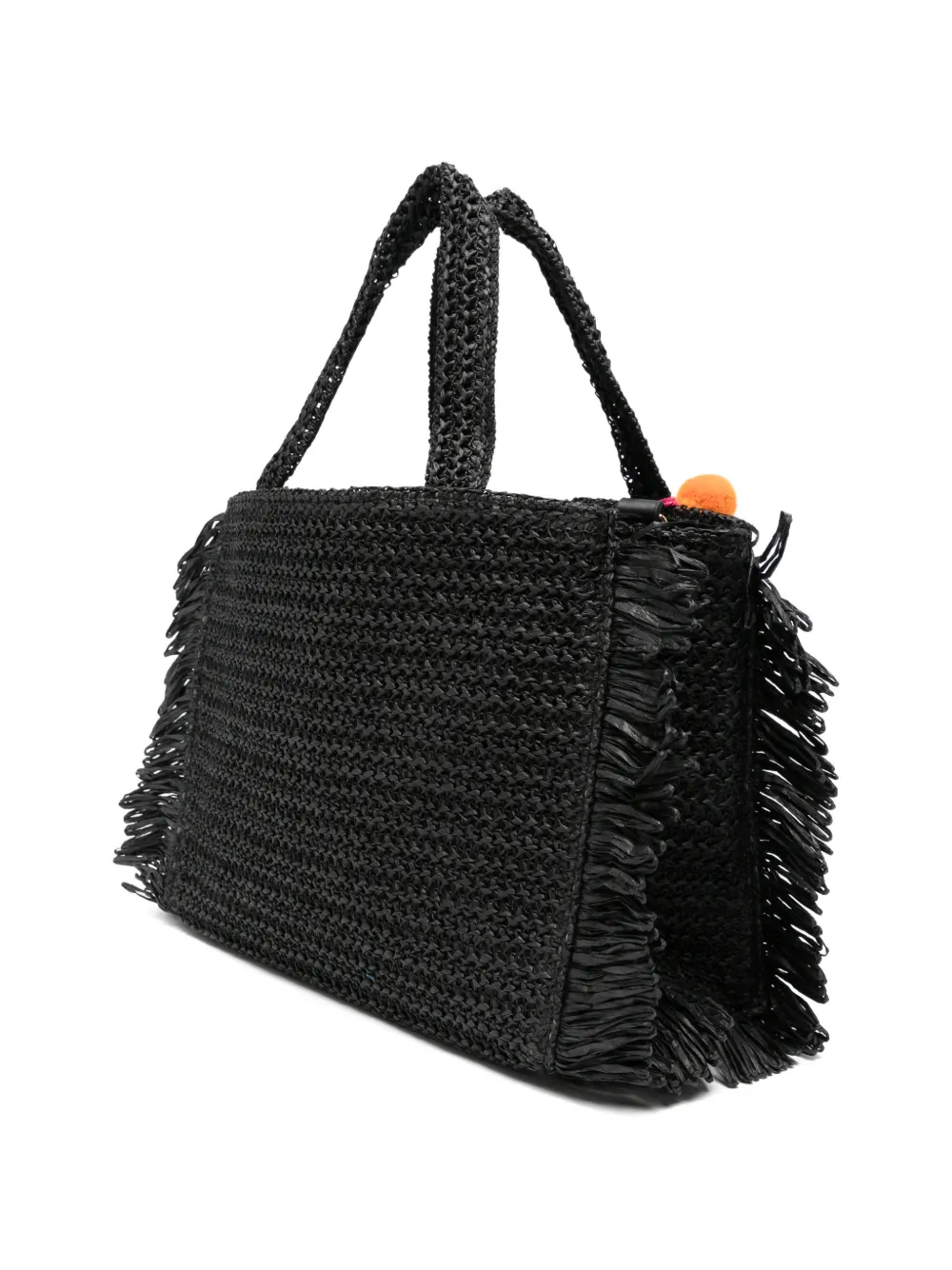 Marc Ellis Buby shopper met franje Zwart