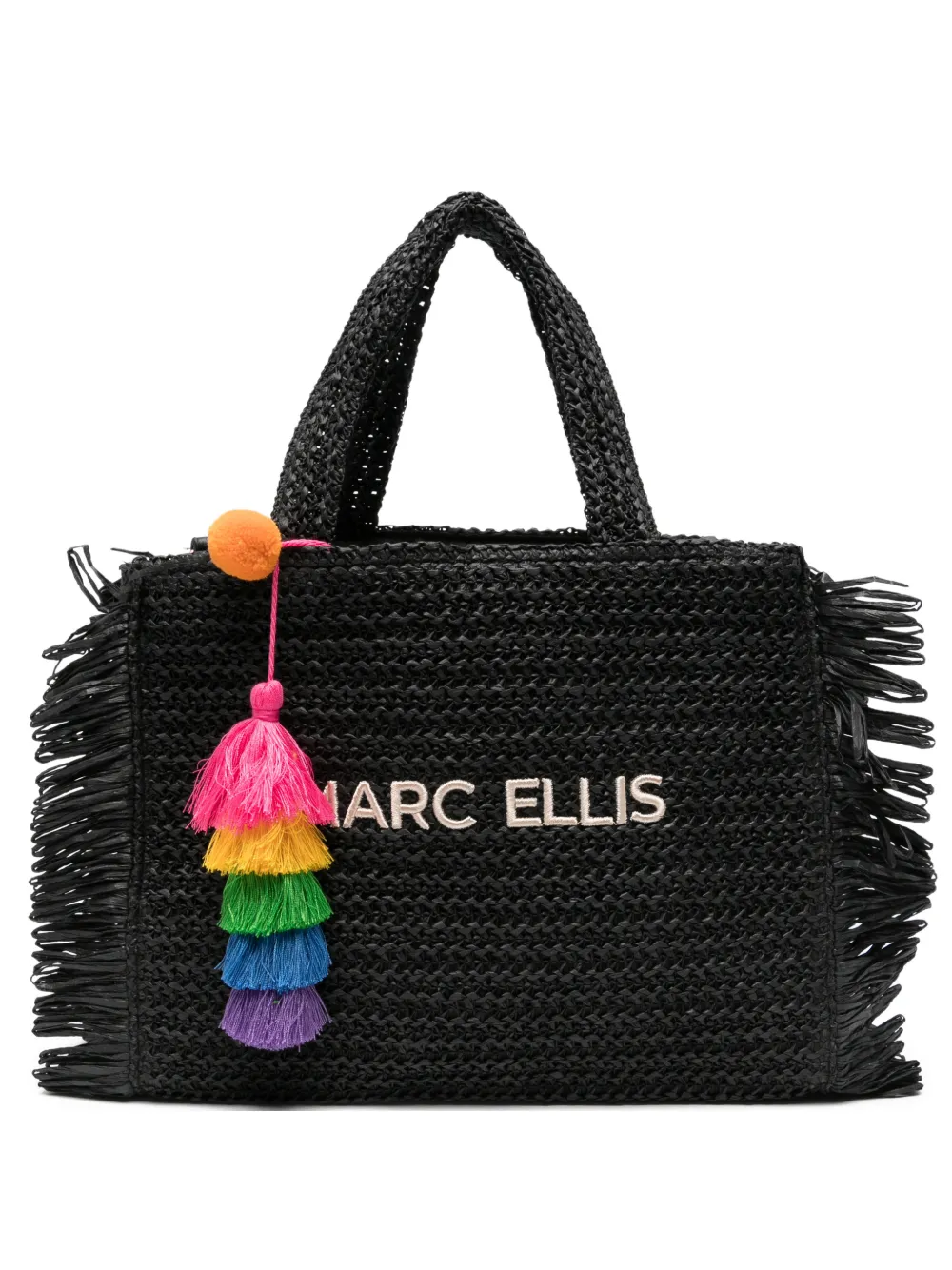 Marc Ellis Buby shopper met franje Zwart