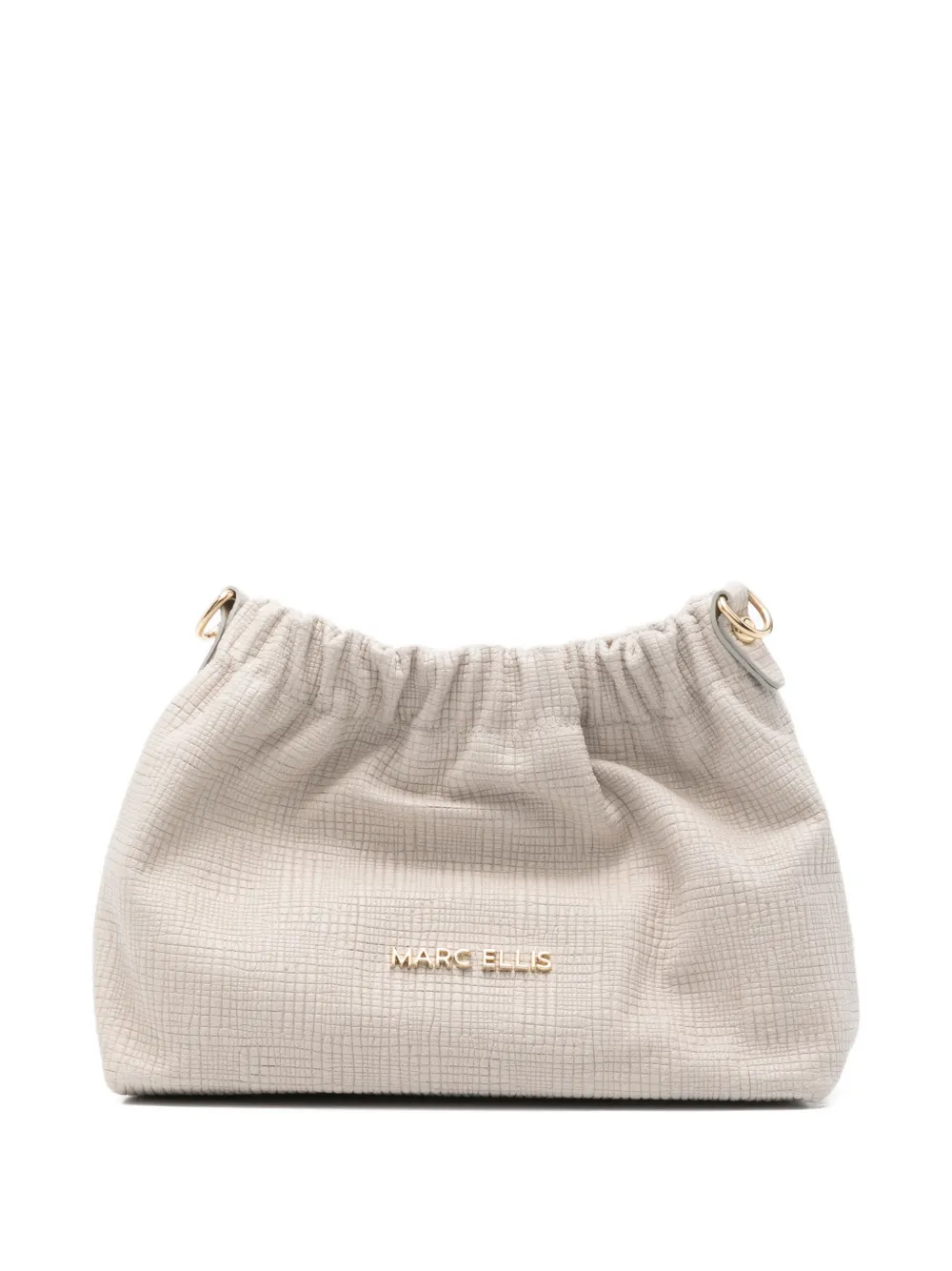 Marc Ellis Borsa a spalla Helena con applicazione logo - Grigio