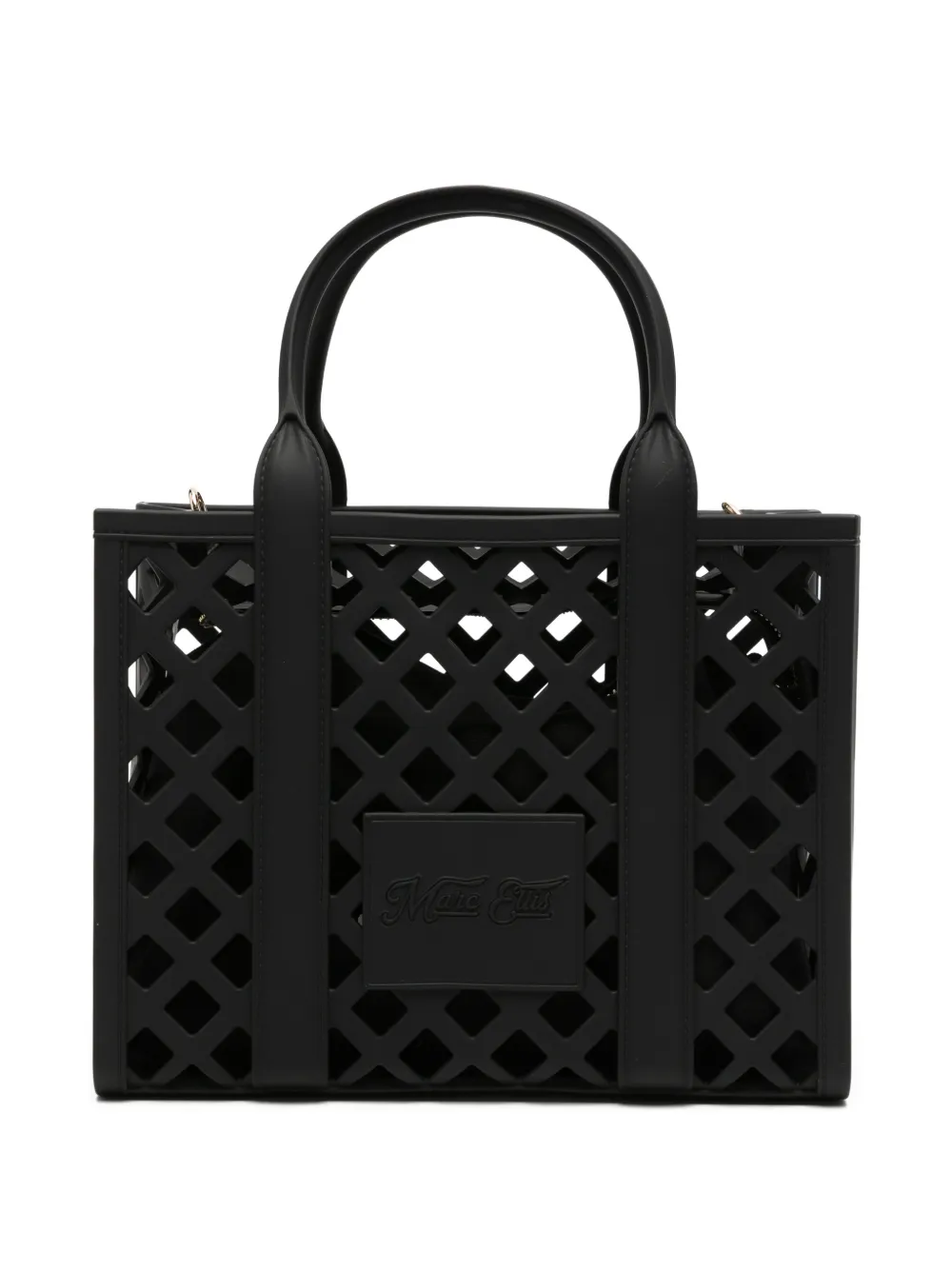 Marc Ellis Borsa a spalla con applicazione logo - Nero
