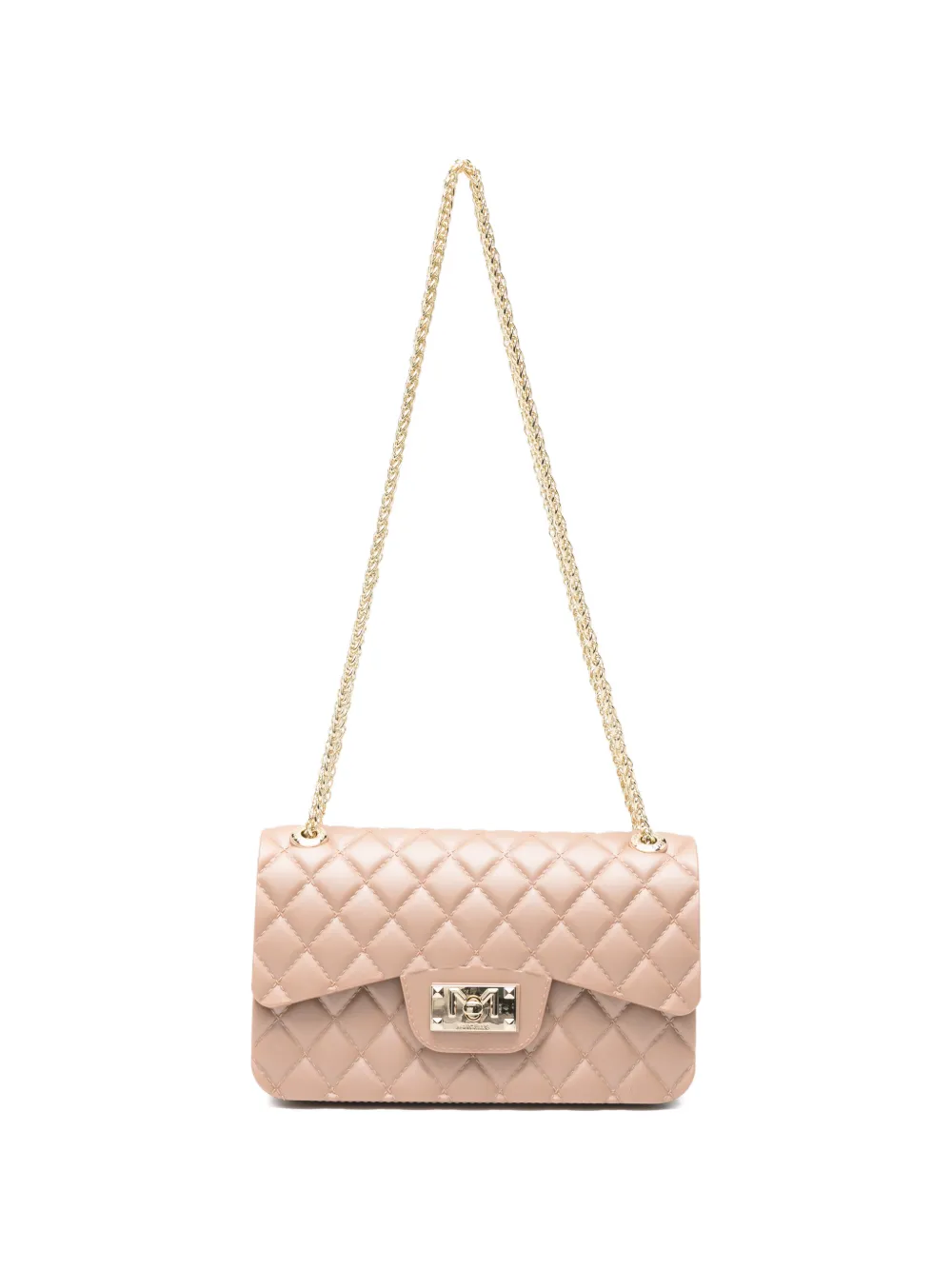 Marc Ellis Borsa a tracolla Flat Falcon trapuntata con logo - Rosa