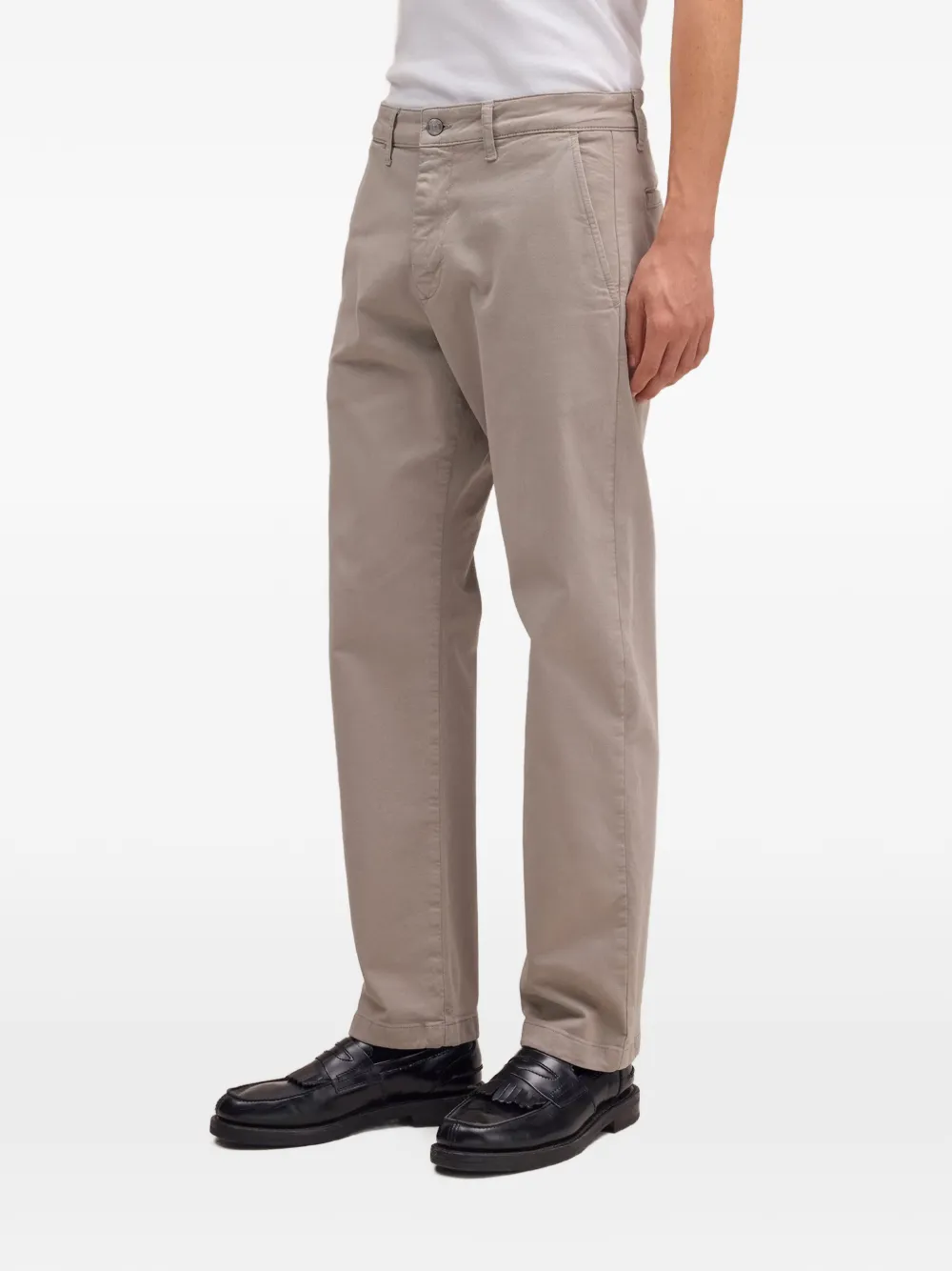 NN07 Aden straight broek Beige