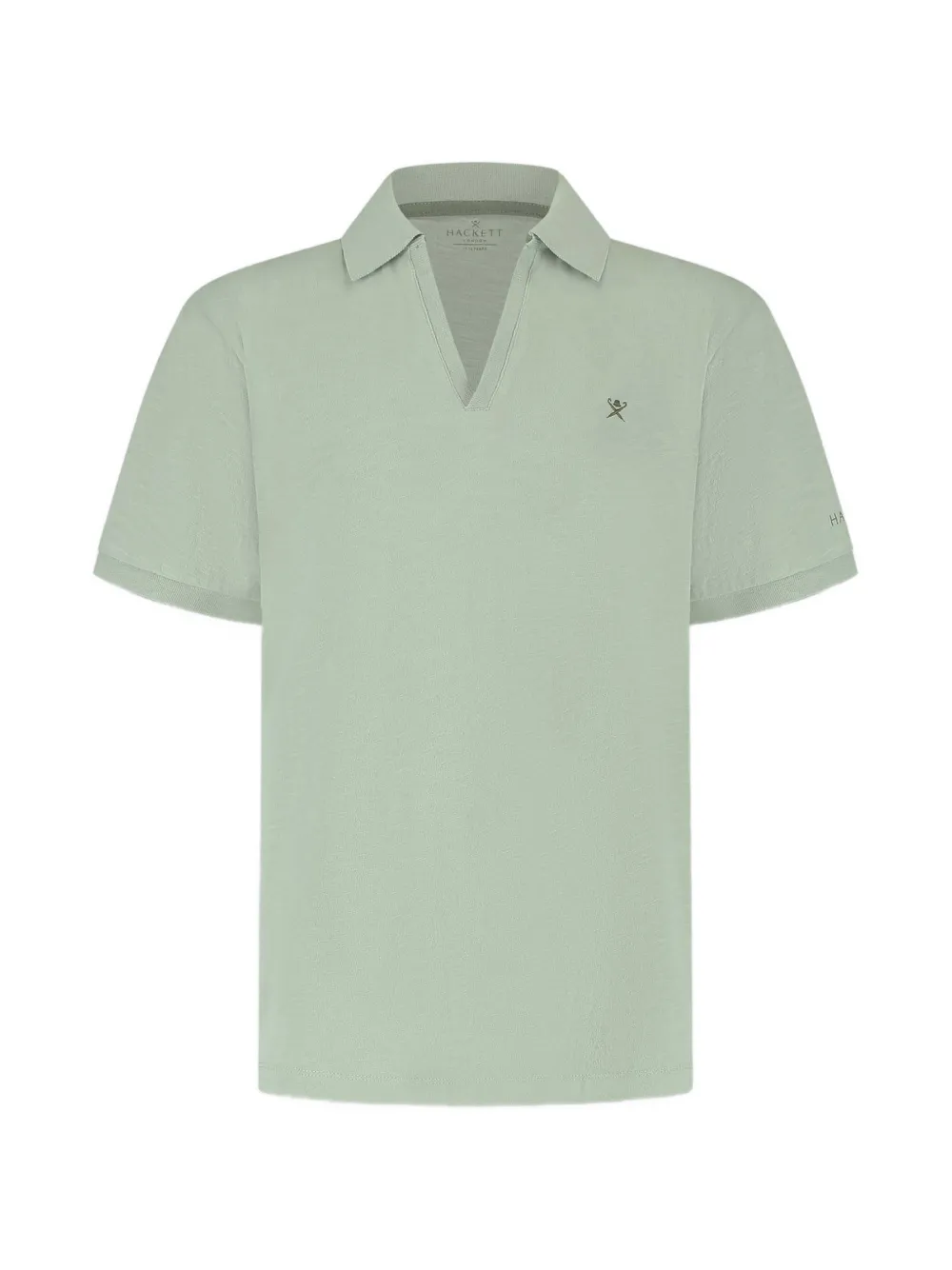 Hackett Kids polo-collar T-shirt - Verde