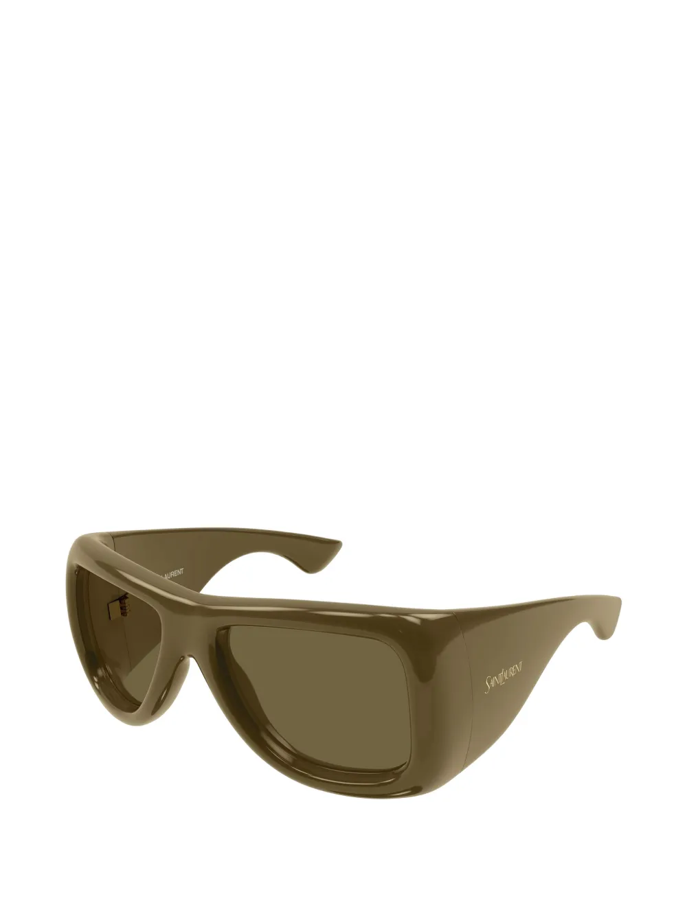 Saint Laurent Eyewear SL 902 Howl zonnebril met rechthoekig montuur Bruin