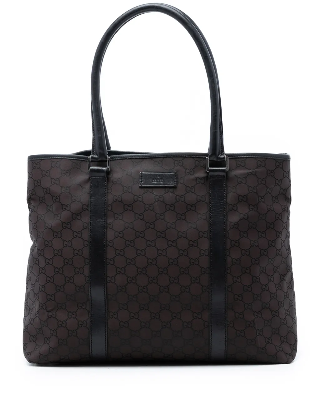 Gucci Pre-Owned 2016-2026 GG Nylon Joy tote bag - Marrone