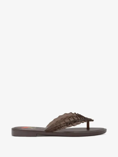 GANNI x Melissa flip-flops in brown
