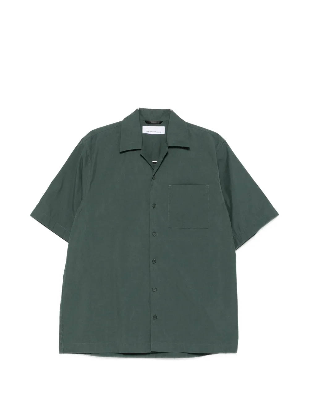 Oamc Short-sleeves Shirt In Green