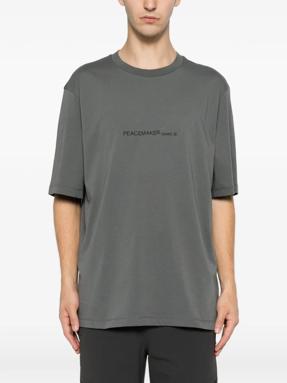OAMC Peacemaker T-shirt met grafische print Grijs