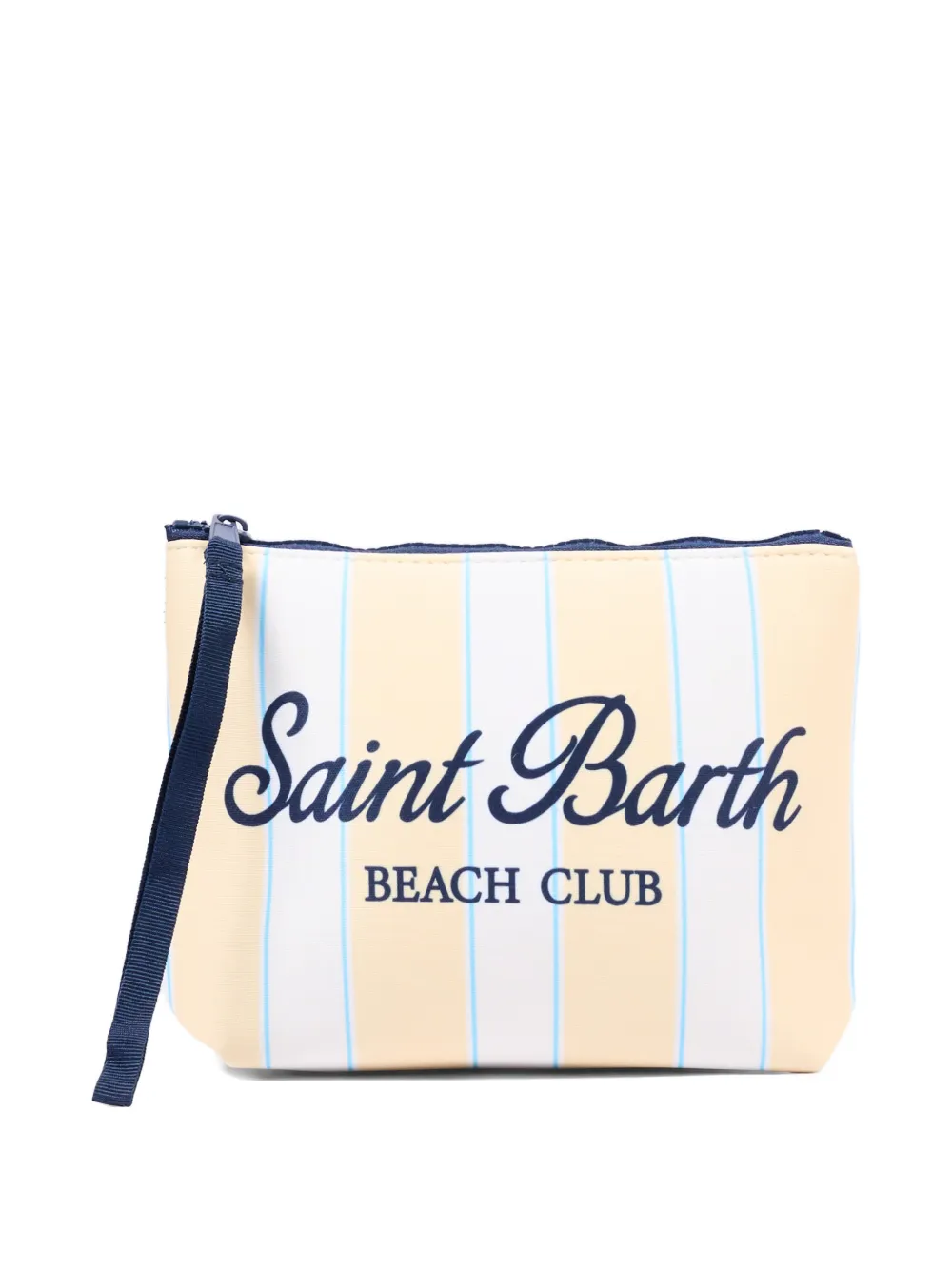 MC2 Saint Barth Kids Saint Barth Beach Club striped pouch - Toni neutri
