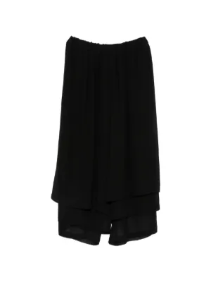 Comme Des Garçons プリーツ パンツ | ブラック | FARFETCH JP