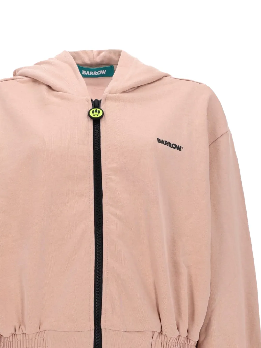 BARROW Hoodie met rits Beige
