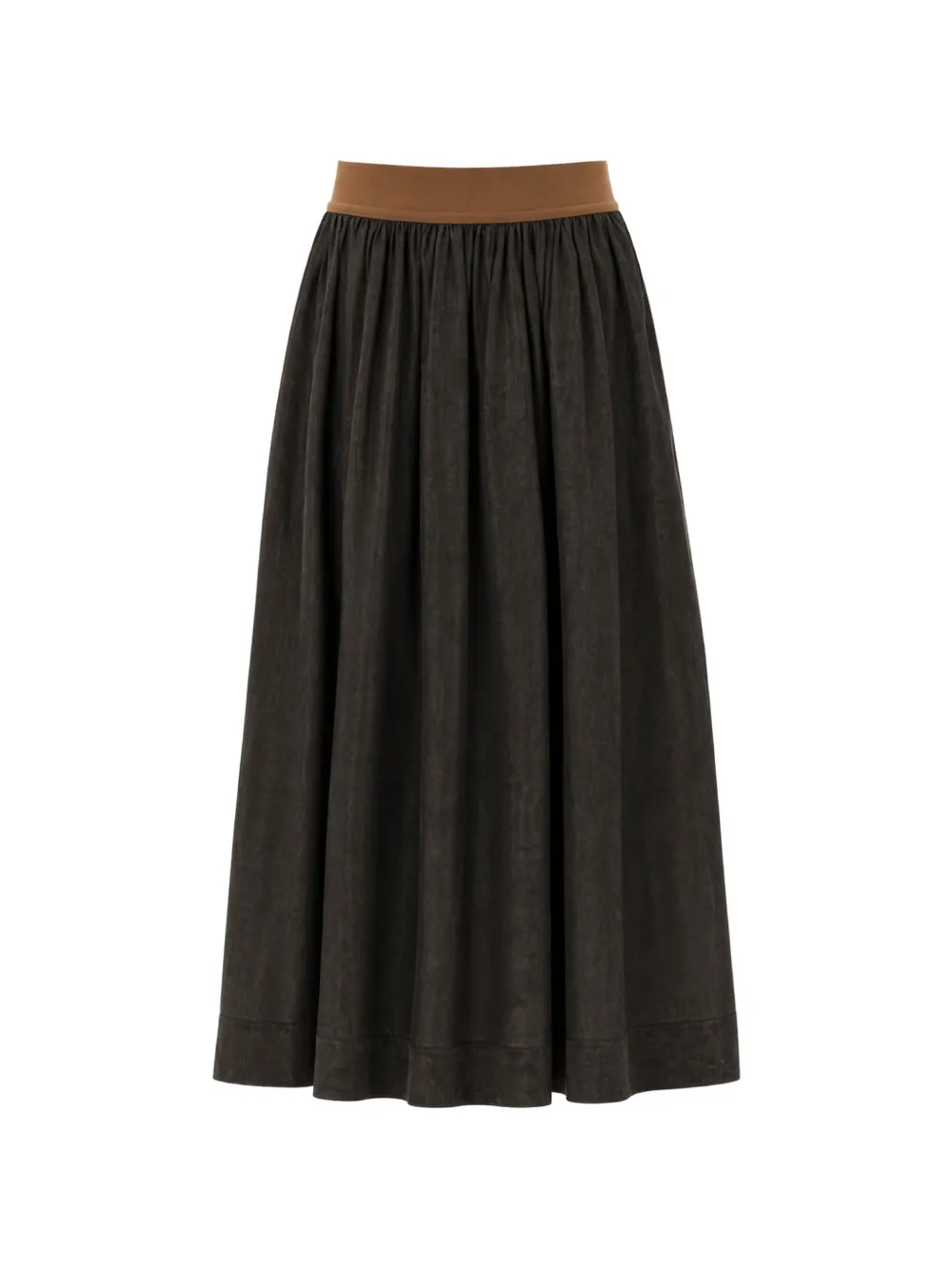 Uma Wang A-line maxi skirt - Nero