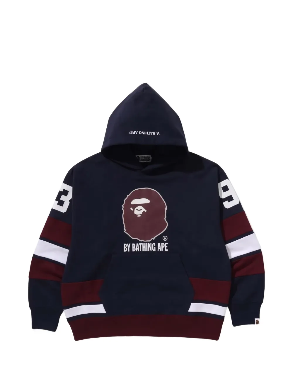 A BATHING APE Bape pullover hoodie Blauw