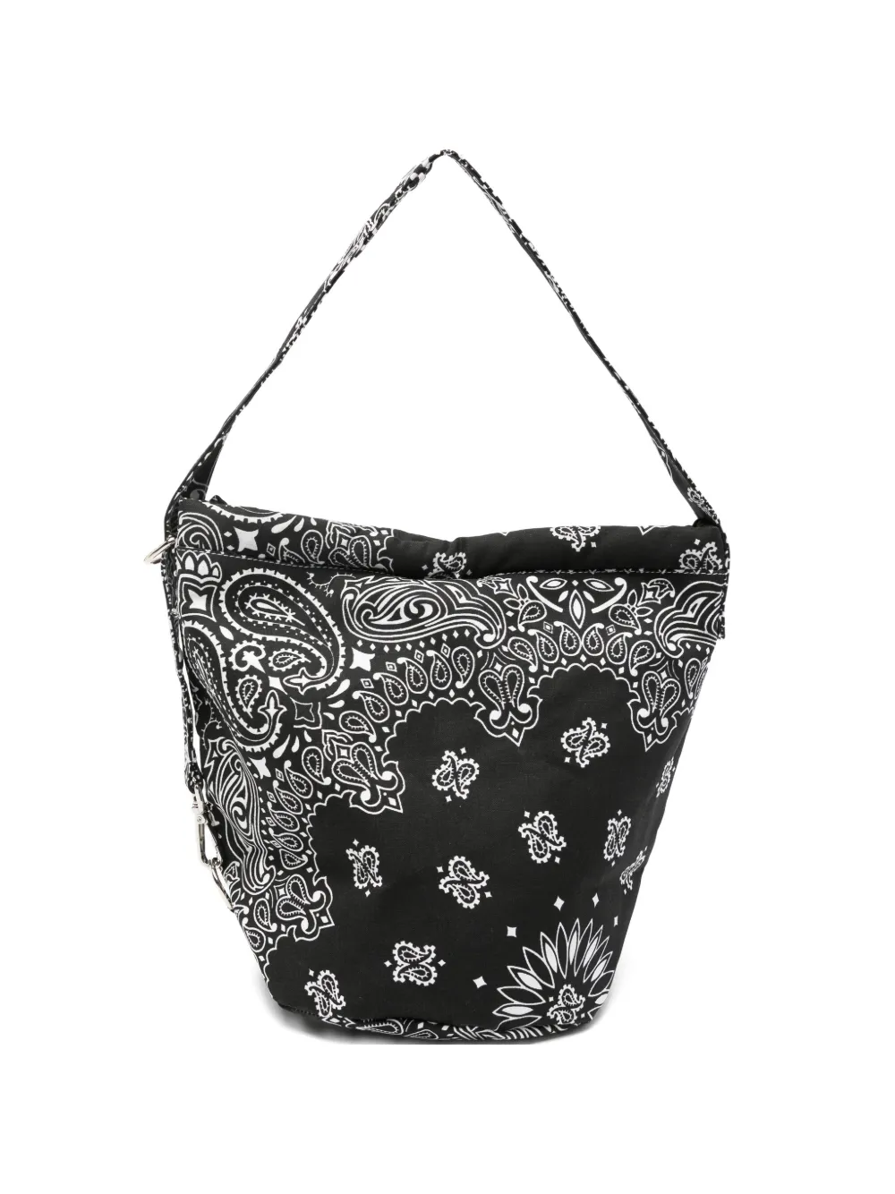 Call It By Your Name paisley-print shoulder bag - Nero