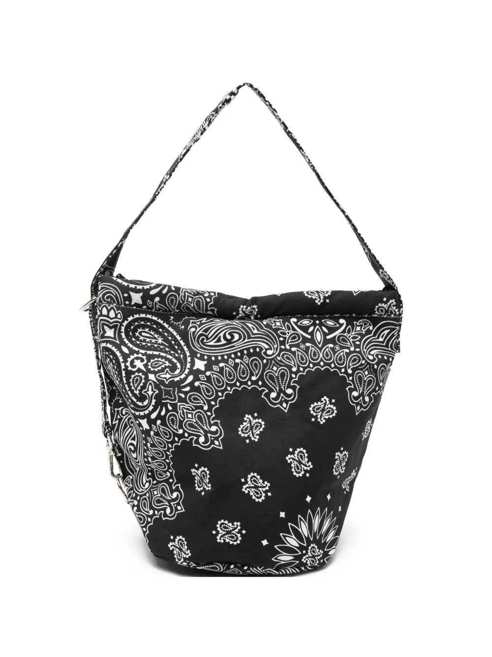 Call It By Your Name paisley-print shoulder bag - Nero