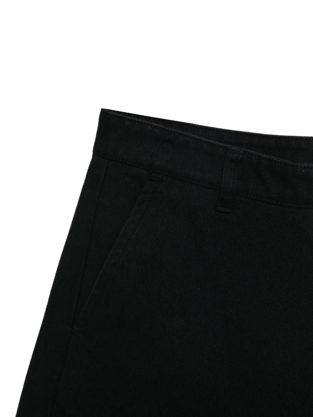 Filippa K Baggy shorts met zak met riemlus Zwart