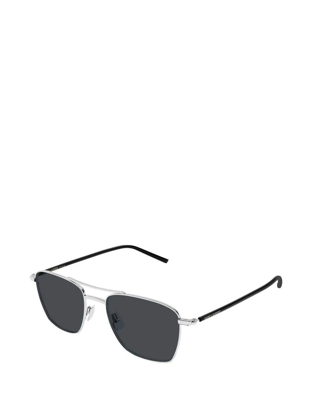 Saint Laurent Eyewear Zonnebril met piloten montuur Zilver