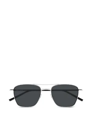 Saint Laurent パイロット サングラス | ブラック | FARFETCH JP