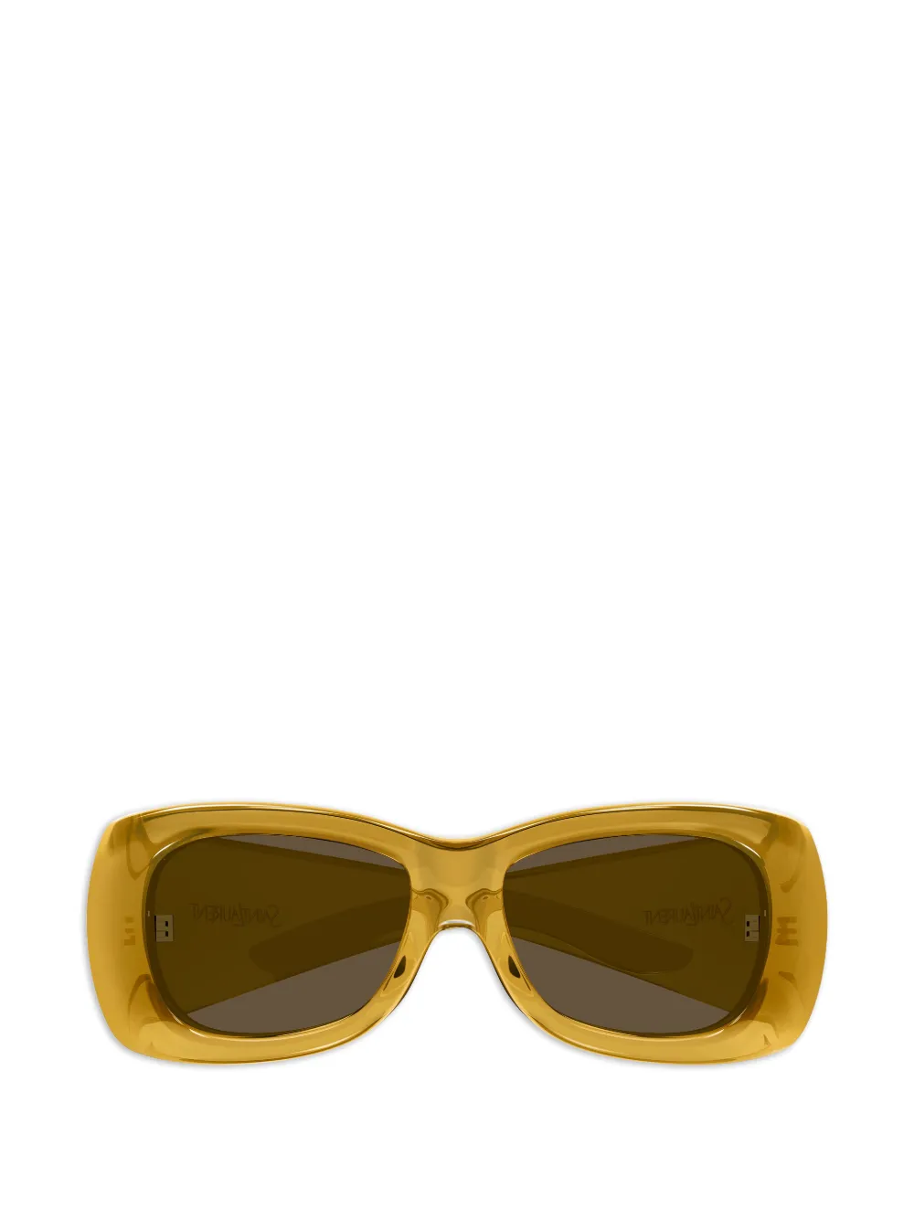 Saint Laurent Eyewear rectangle-frame sunglasses - Giallo