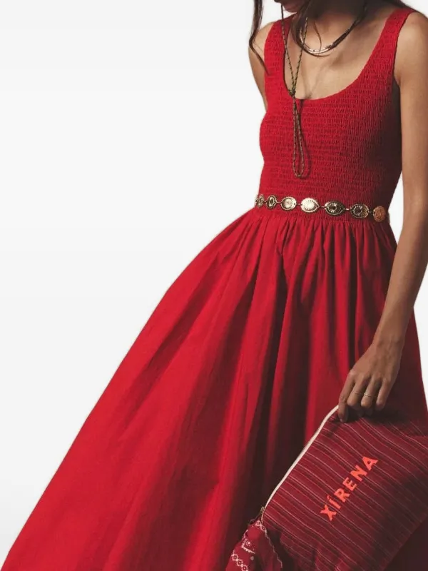 xirena red dress XIRENA FLORENCE DRESS RED / XS