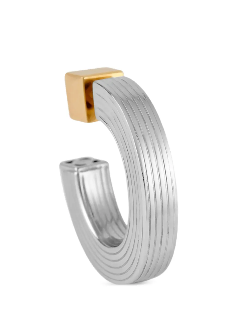  Ivi Pendientes De Aro Slim Signore - Plateado 