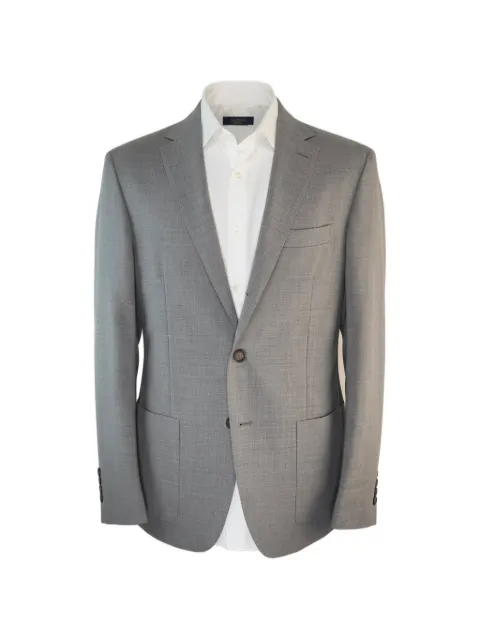 Eleventy single-breasted notched-lapel jacket