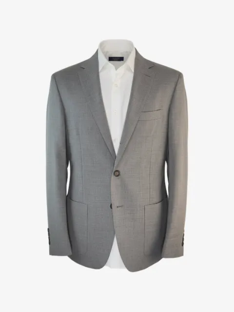 Eleventy single-breasted notched-lapel jacket