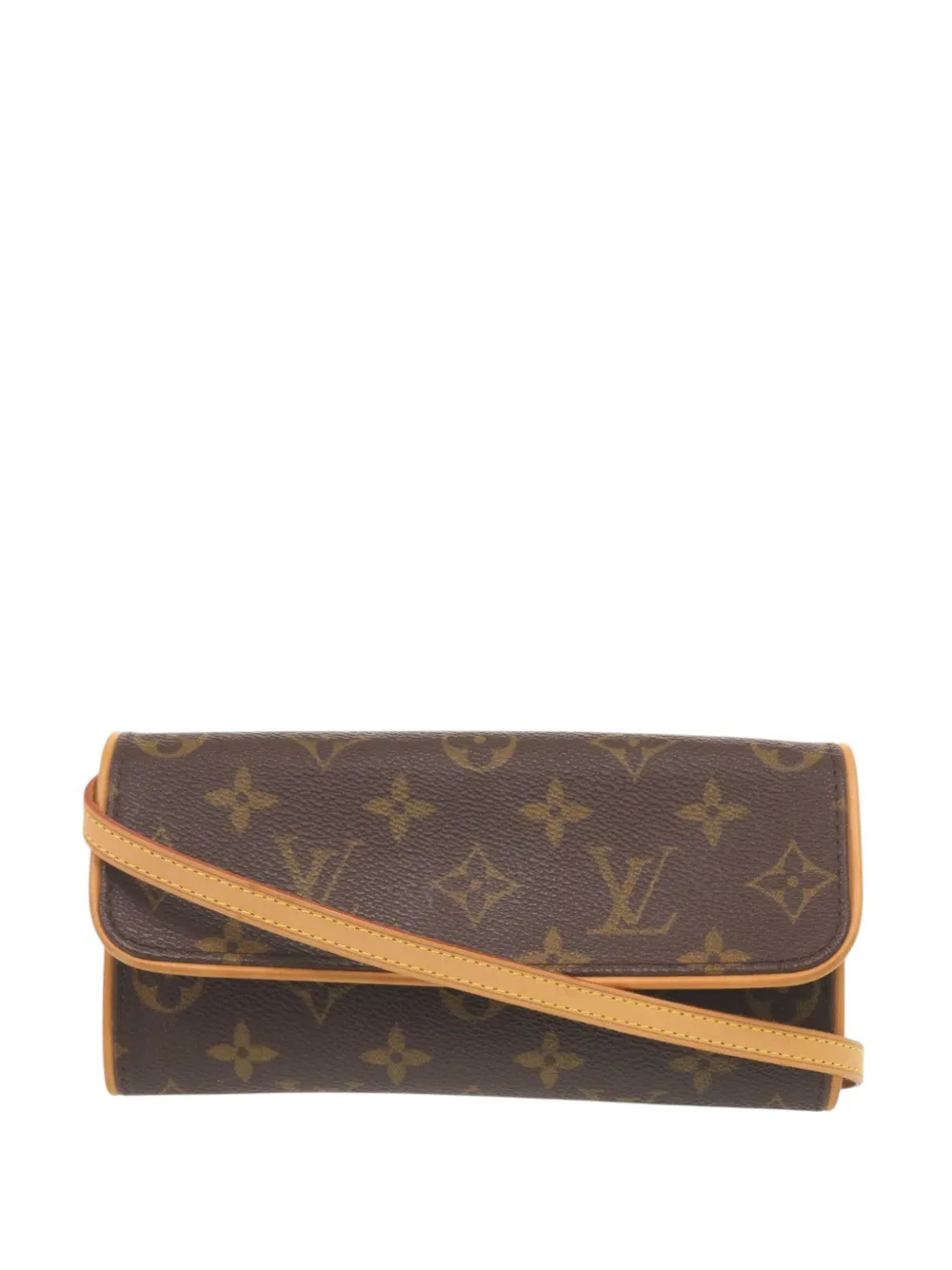 Louis Vuitton Pre-Owned 1990-2015 Monogram Pochette Twin PM crossbody bag - Marrone