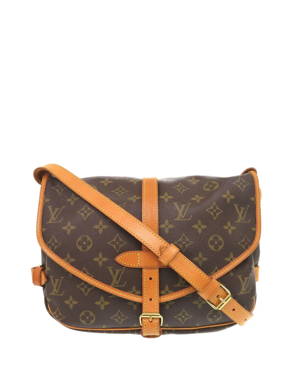 Louis Vuitton Pre-Owned 1994 Monogram Saumur 30 crossbody bag - Marrone