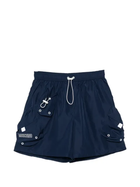Moschino cargo-pocket swim shorts