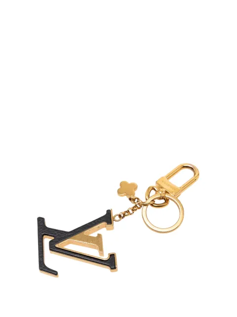 Louis Vuitton Pre-Owned 2022 Gold Plated Capucines Ring and Bag Charm key chain