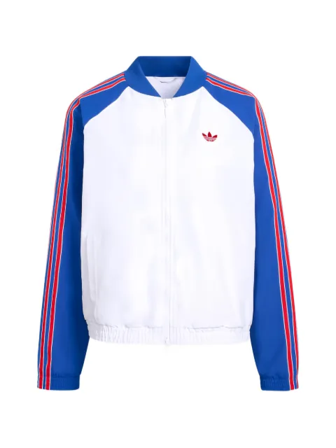 adidas chamarra deportiva SST con detalle de rayas