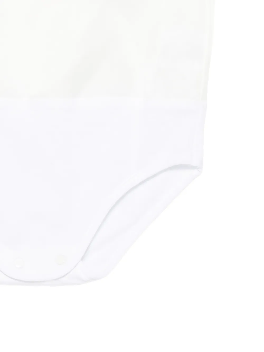 La Stupenderia Shorts met strikdetail en bloemenkant Wit