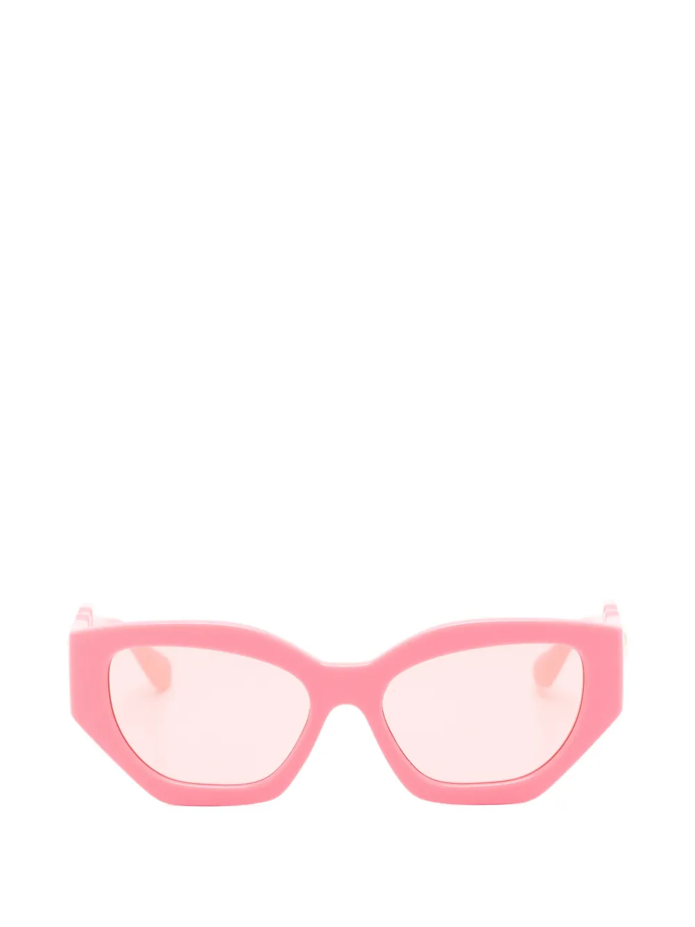 Versace Eyewear Occhiali da sole Medusa geometrici - Rosa