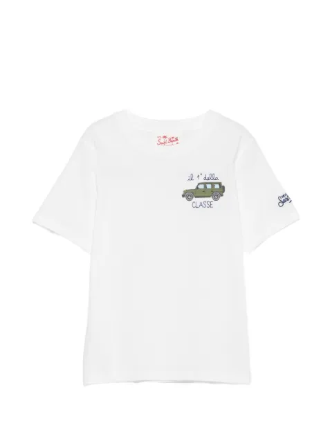 MC2 Saint Barth Kids Portofino embroidered-logo T-shirt
