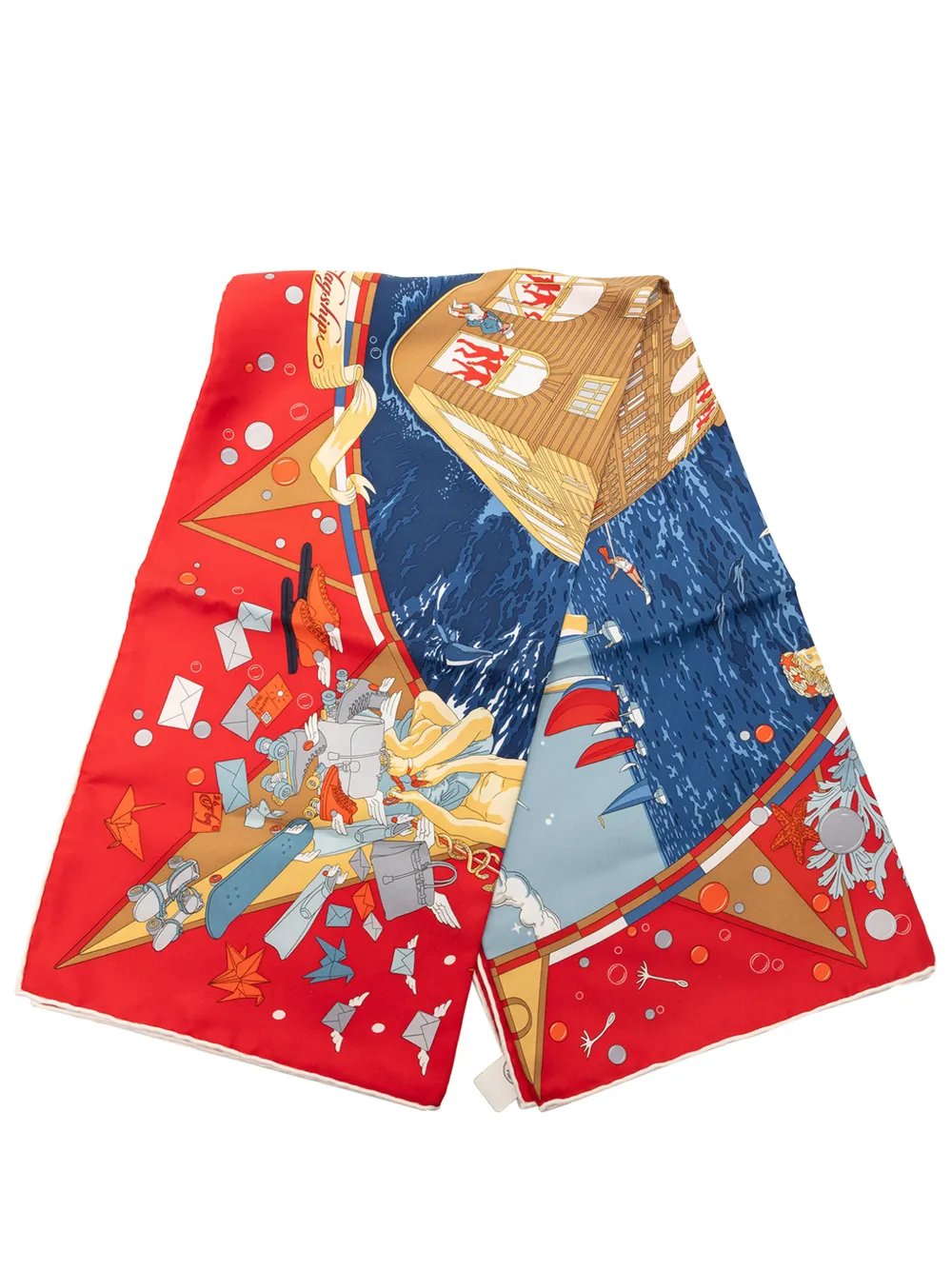 Hermès Pre-Owned 2000-2025 Flagship Silk Scarf 90 scarves - Mehrfarbig