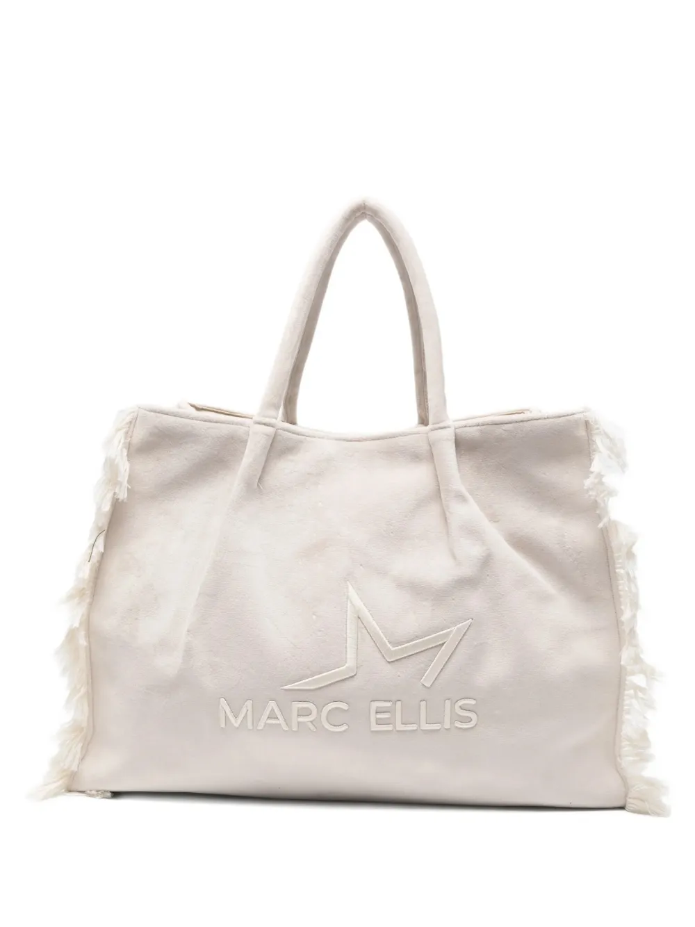 Marc Ellis Borsa tote Buby Calypso con logo - Toni neutri