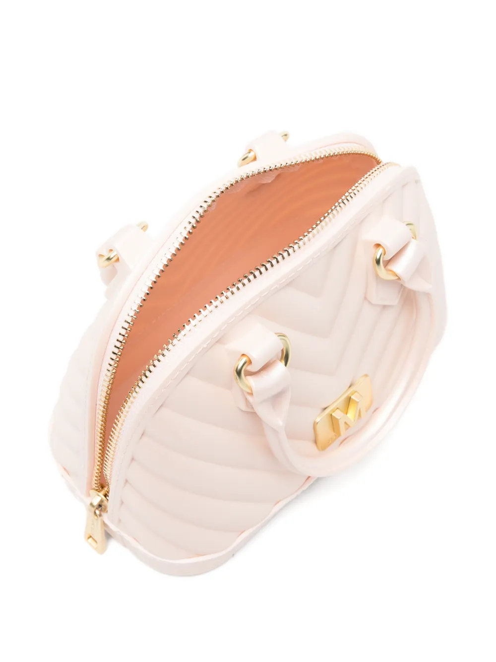 Marc Ellis Maya S gewatteerde shopper met chevron streep Roze