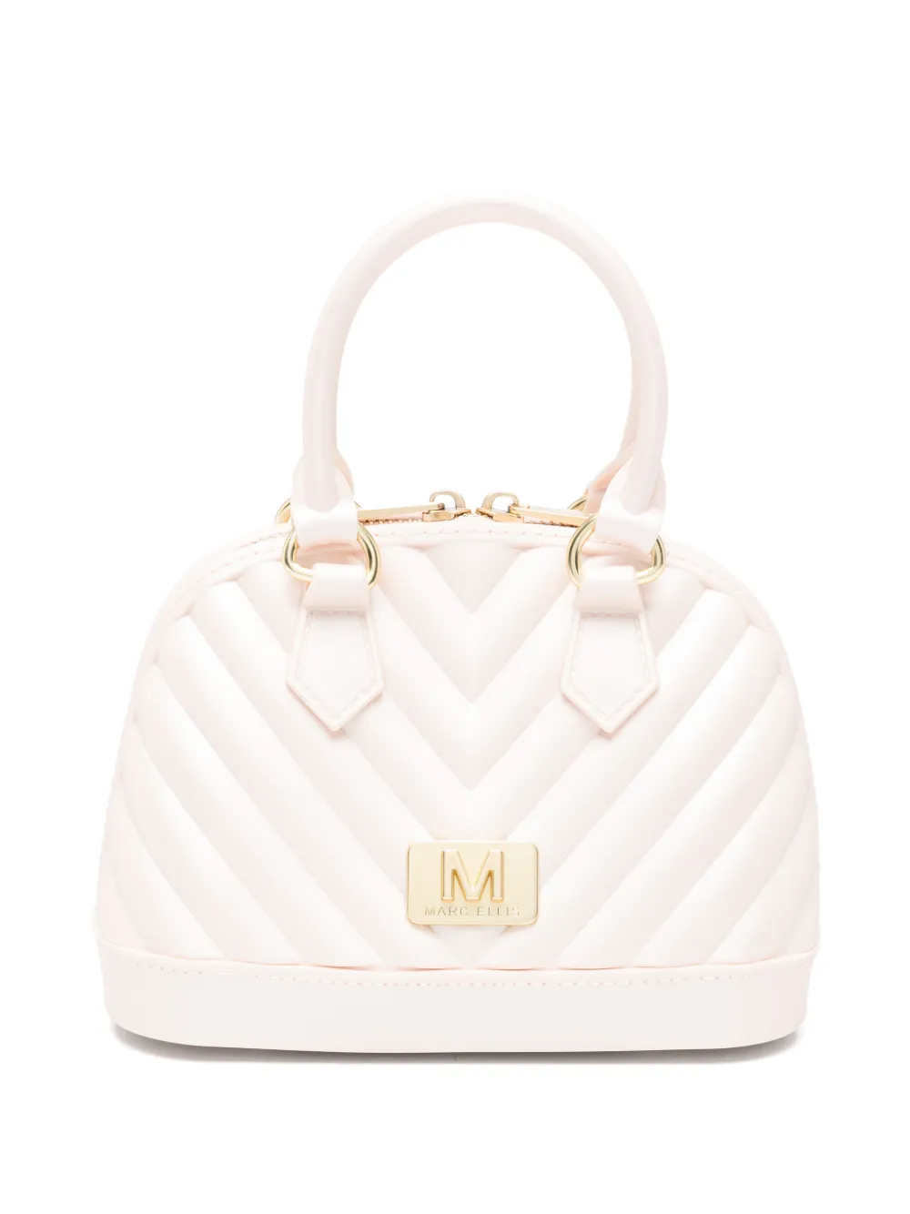 Marc Ellis Borsa tote Flat Maya S trapuntata - Rosa