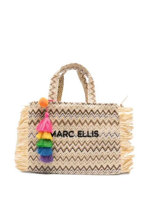 Marc Ellis Buby fringed-trim tote bag